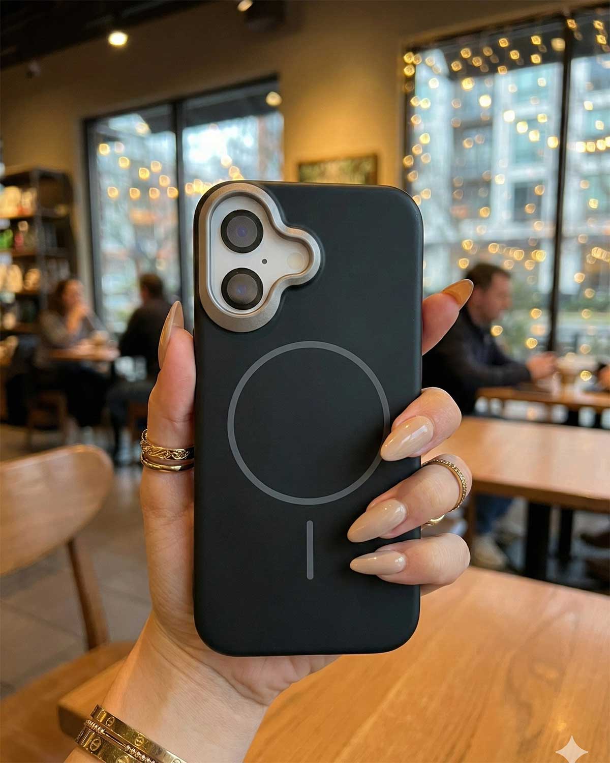 COMIE Hard Shockproof Matt MagSafe Case for iPhone 17