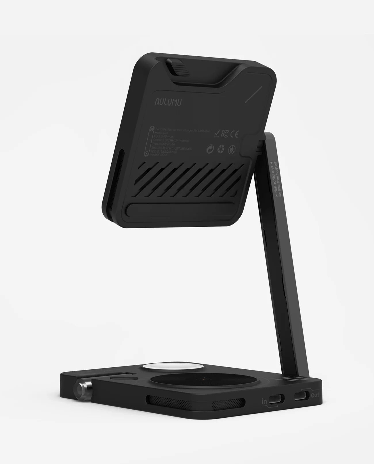 AULUMU M01 4-in-1 Folding Wireless Charging Station & Pad | Magnetic - TecHub