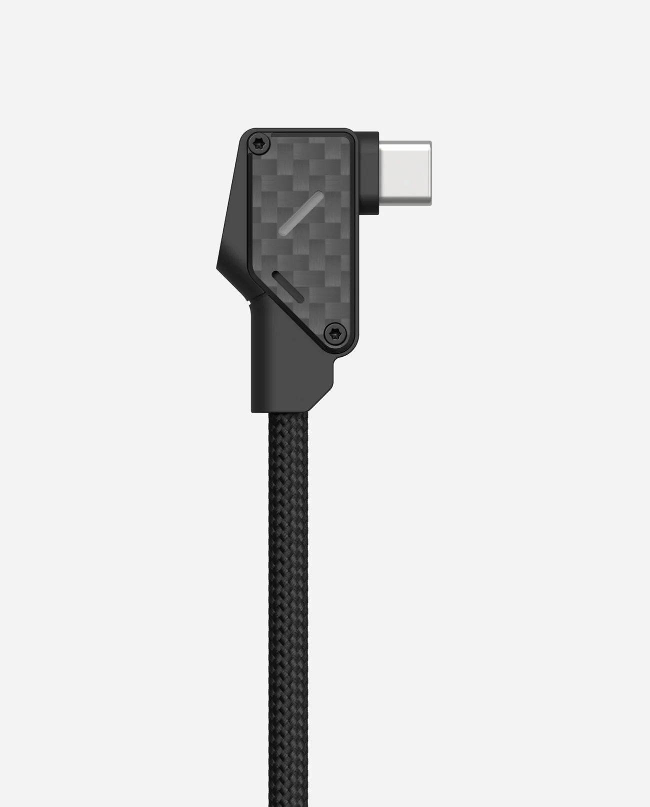 TecHub M07 Light Carbon 240W USB-C cable, 1.2m for fast charging and data transfer, featuring a sleek light carbon design.