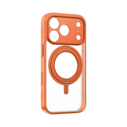 Orange Momax CaseFORM Roller Magnetic Case for iPhone 17 Pro Max by TecHub, showing the sleek, textured design and magnetic closure.