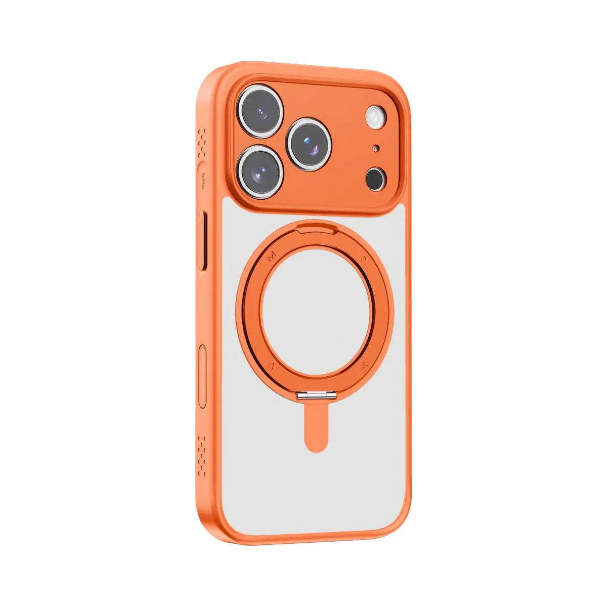 Momax CaseFORM Roller Magnetic iPhone 17 Pro Max case in orange, designed by TecHub with a sleek, protective build.