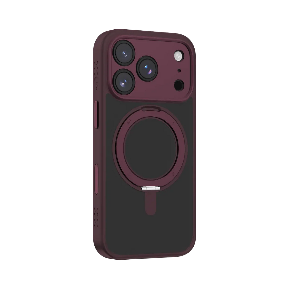 Momax CaseFORM Roller Magnetic case for iPhone 17 Pro Max in purple, featuring a sleek design and magnetic closure.
