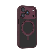 Momax CaseFORM Roller Magnetic case for iPhone 17 Pro Max in purple, featuring a sleek design and magnetic closure.