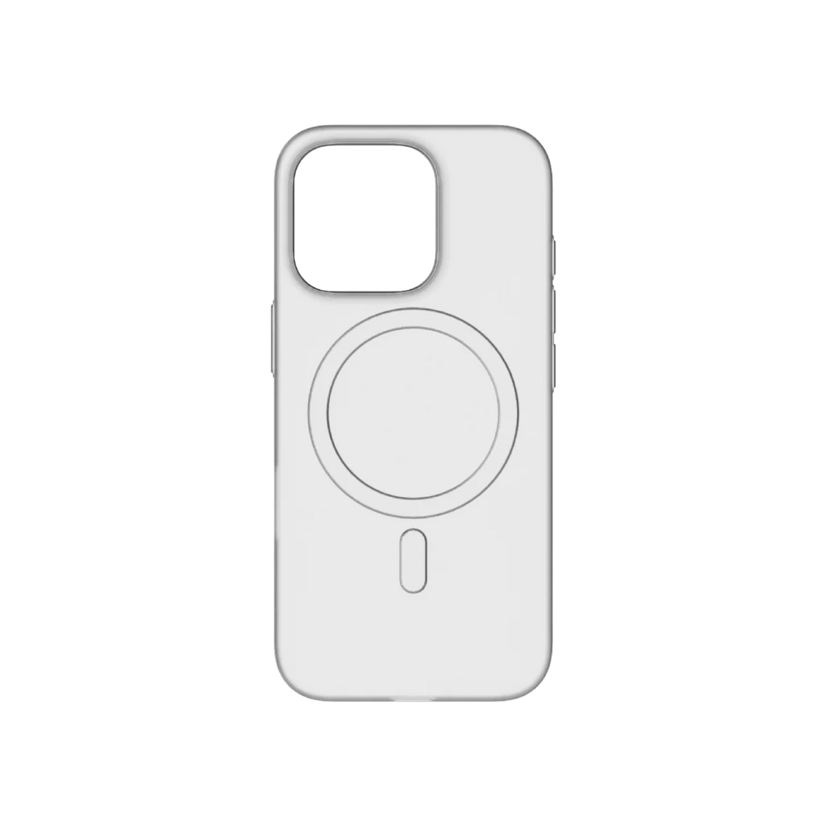 جراب Momax CaseForm Lite فائق النحافة ويدعم MagSafe لـ iPhone 16 Pro - أبيض