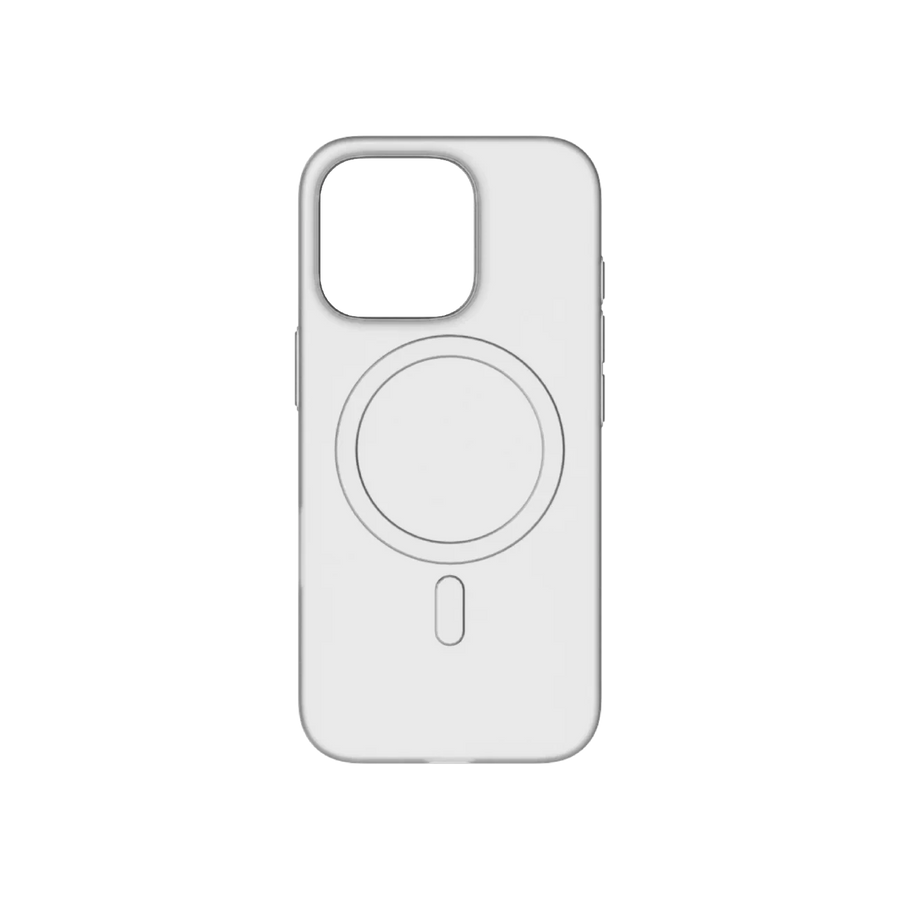 جراب Momax CaseForm Lite فائق النحافة ويدعم MagSafe لـ iPhone 16 Pro - أبيض