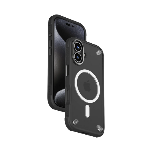 Momax CaseForm Air iPhone 16 Shock Proof Case With MagSafe - Black