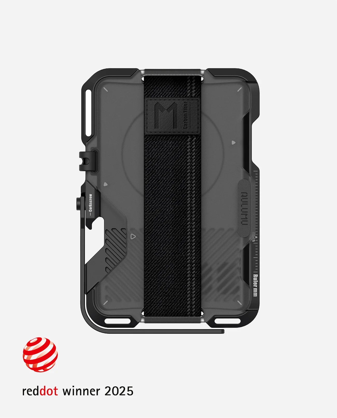 AULUMU G03 Multi-Tool Magnetic Metal Wallet | Frosted Cover | MagSafe