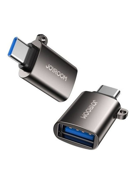 Joyroom Type C (Male) to USB (Female) Adapter - Black