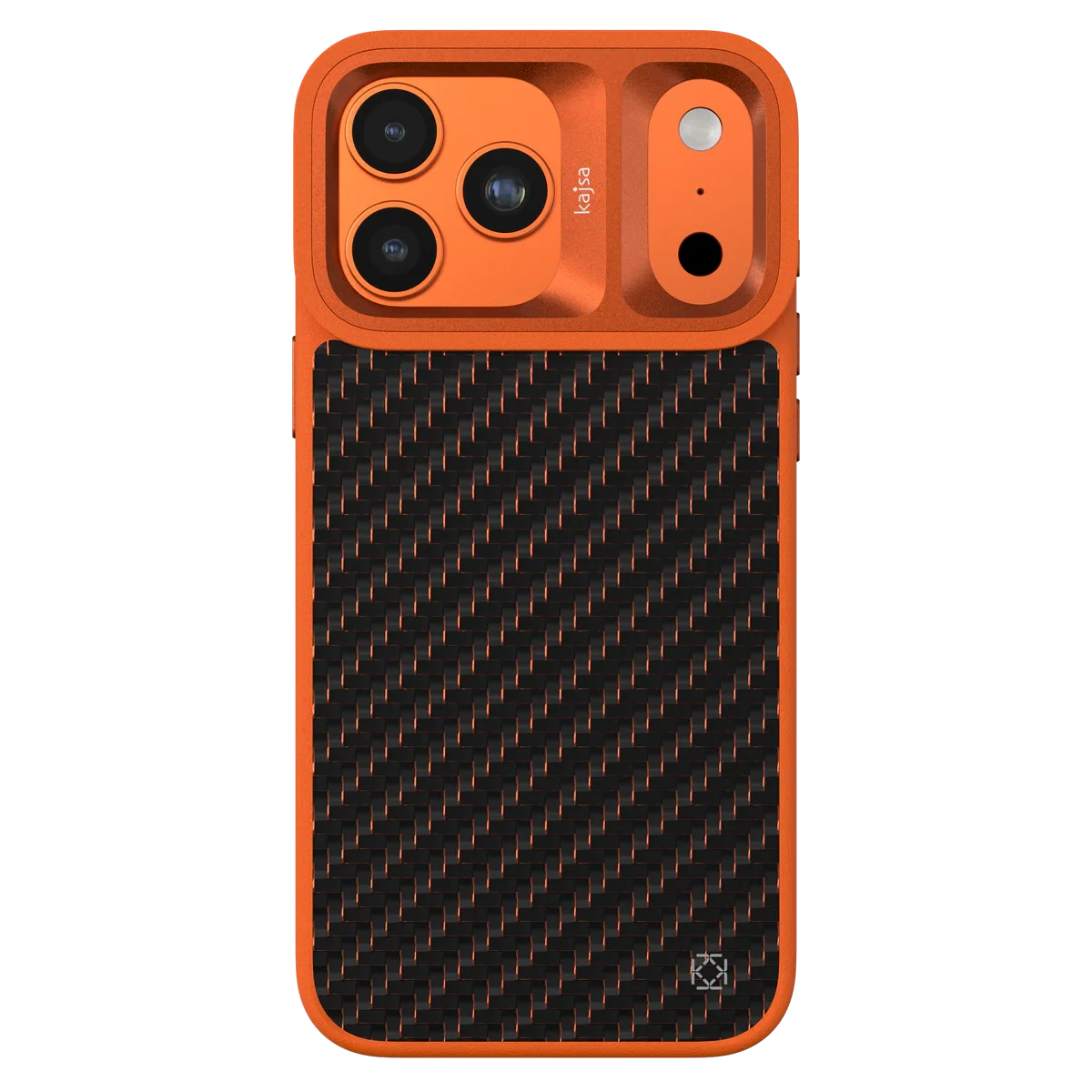 Kajsa Svelte Collection - Real Carbon Fibre Back Case for iPhone 17 Pro Max (MagSafe Compatible)