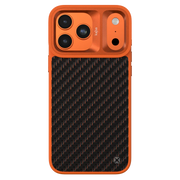 Kajsa Svelte Collection - Real Carbon Fibre Back Case for iPhone 17 Pro Max (MagSafe Compatible)