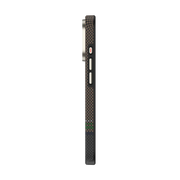 Benks Prestige ArmorPro case with Kevlar® for iPhone 17 Pro Max in brown, showing the rugged, durable design and textured surface.