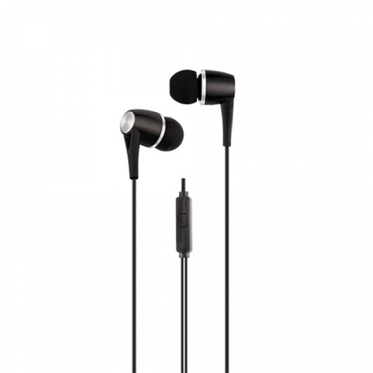 BUDDY BU-R42 Earphone In Ear Wired Jack 3 5mm 1 2mm Black - TecHub