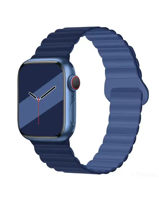 Magnetic Sillicone Double Face Strap for Apple Watch 42/44/45/46/49 mm