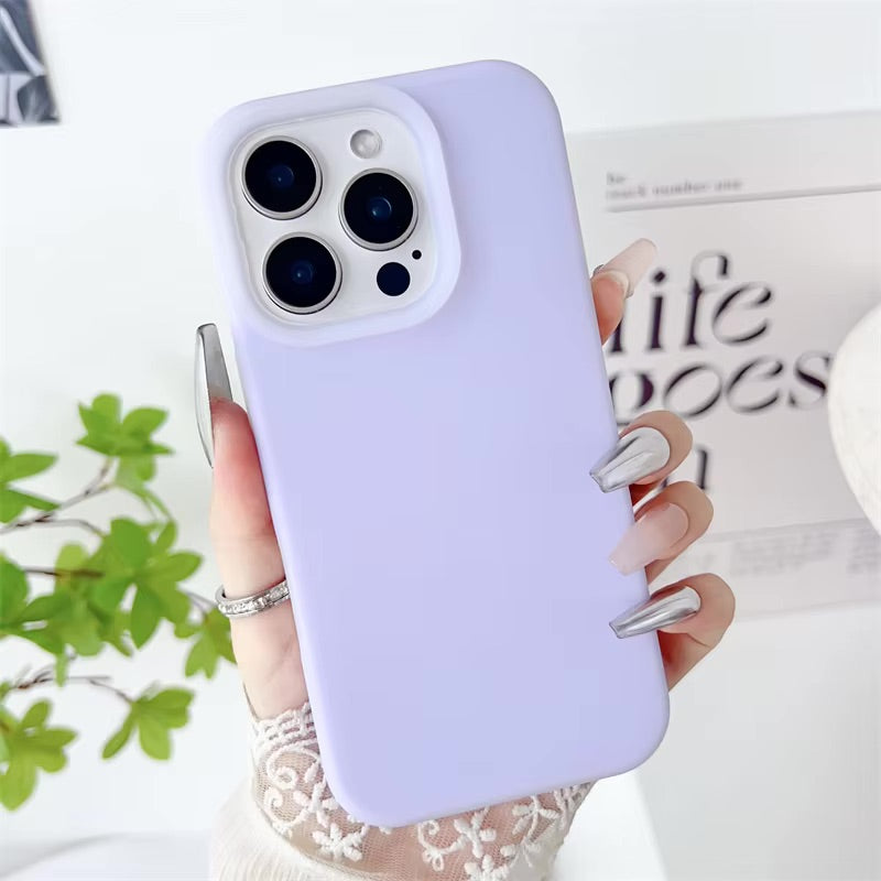 Luxury Fluorescent Jelly Liquid Silicone Case