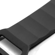 TecHub No Gaps silicone strap for Apple Watch 42mm to 49mm, featuring a sleek cable design and secure fit for stylish wear