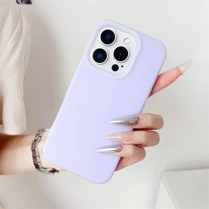 Luxury Fluorescent Jelly Liquid Silicone Case