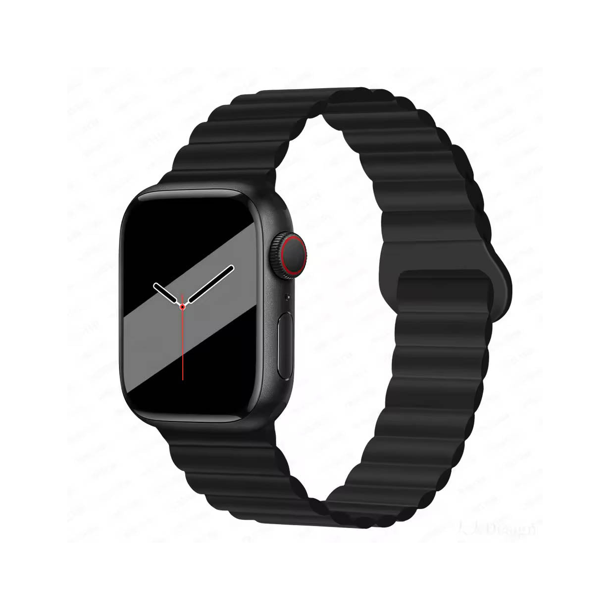 Silicone Loop Magnetic Strap For Apple Watch 42/44/45/46/49 mm