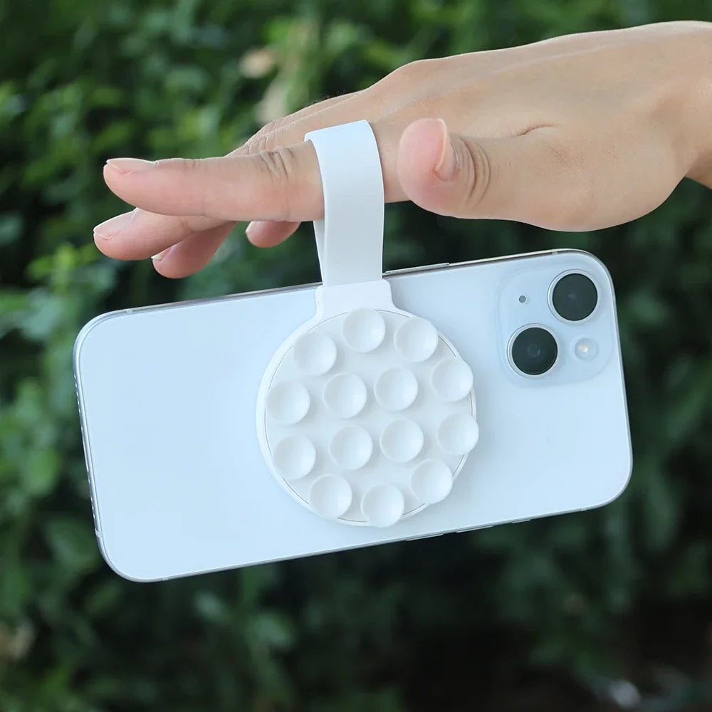 Silicone Magnetic Suction Phone Holder Mount Stand for iPhone