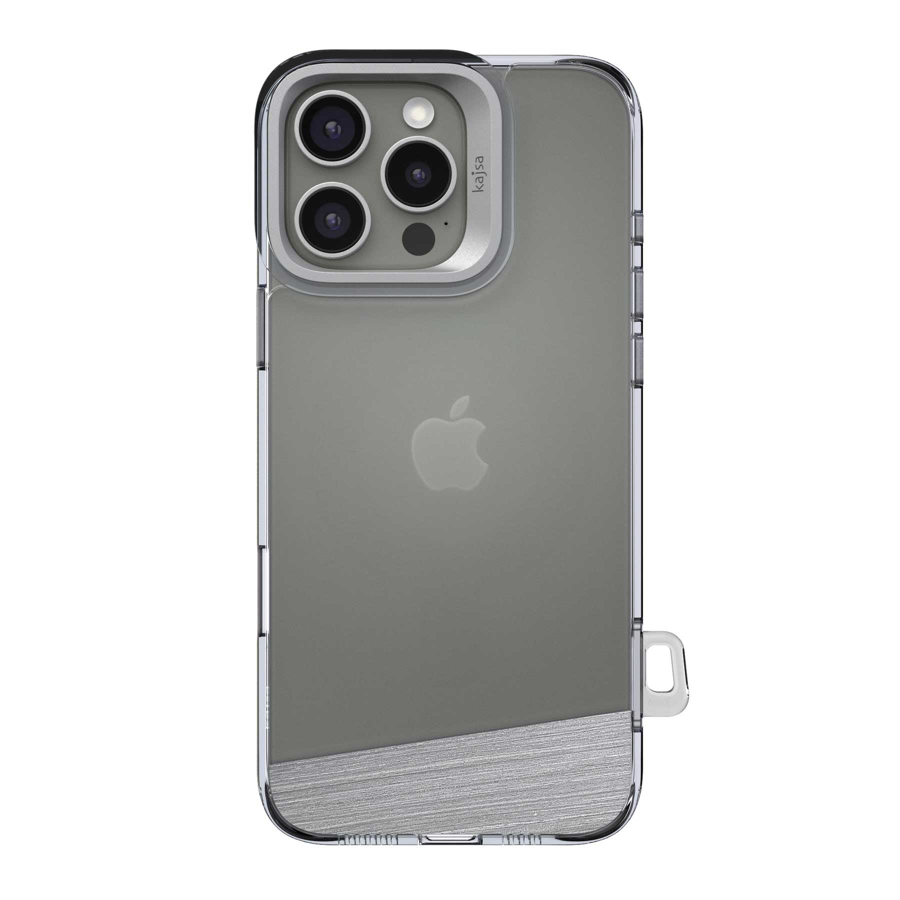 Kajsa Trans-Shield Collection - Lumber Back Case for iPhone 16 Pro Max