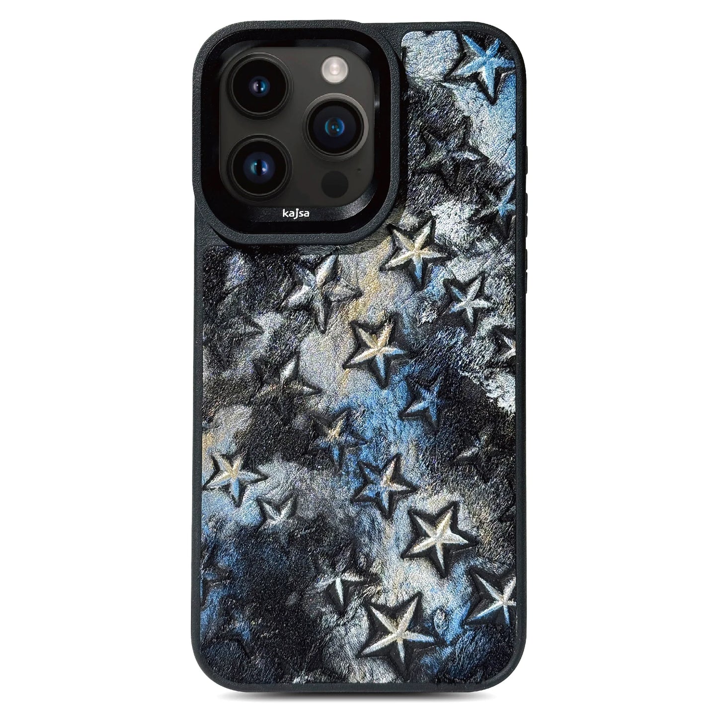 Kajsa Glamorous Collection - Glam Starry Back Case for iPhone 15 Pro Max - Star