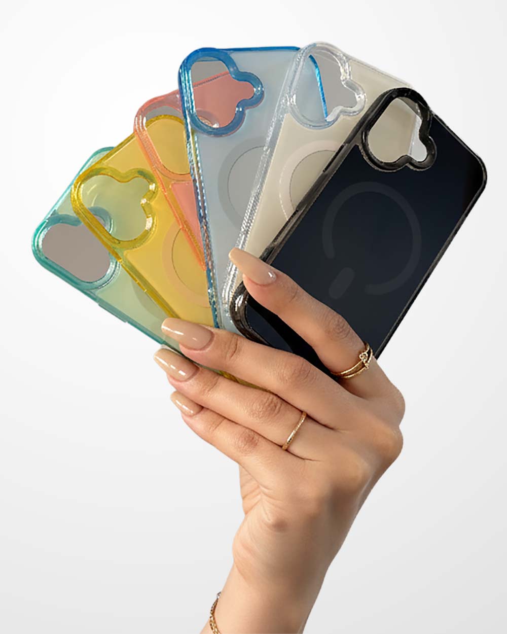 Luxury Colorful Electroplated Magnetic Case for iPhone 17