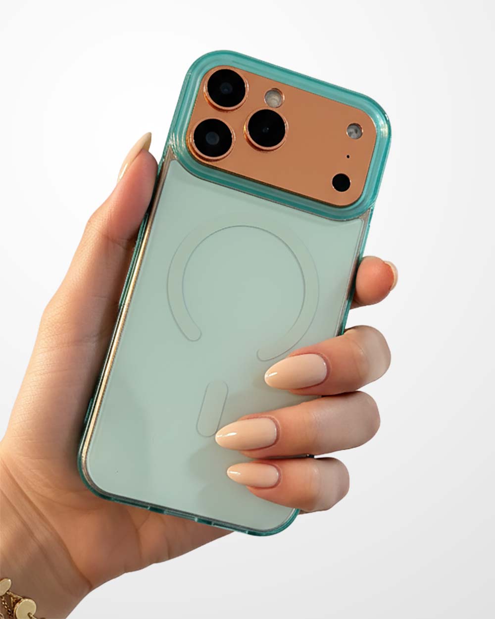 Luxury Colorful Electroplated Magnetic Case for iPhone 17 Pro Series