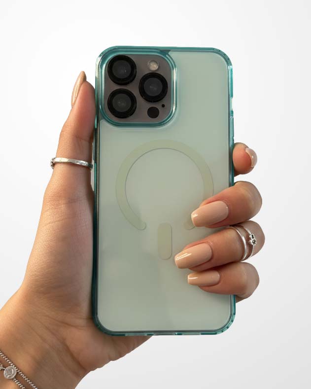 Luxury Colorful Electroplated Magnetic Case for iPhone 15 Pro Max