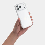 TecHub transparent TPU case for iPhone 17/18 Pro, slim clear protective cover with precise cutouts for easy access