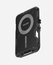 AULUMU G03 Multi-Tool Magnetic Metal Wallet | Frosted Cover | MagSafe - TecHub