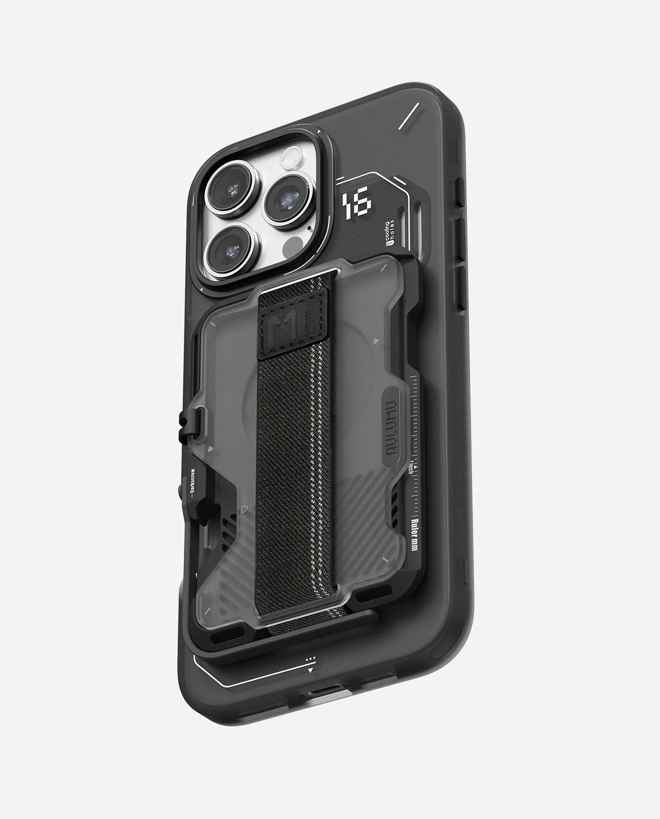 AULUMU G03 Multi-Tool Magnetic Metal Wallet | Frosted Cover | MagSafe