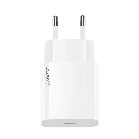 USAMS US-CC118 T34 20W PD Fast Charging Travel Charger - TecHub