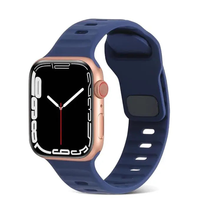 Sports Silicone Band for Apple Watch 44/45/49 mm - TecHub