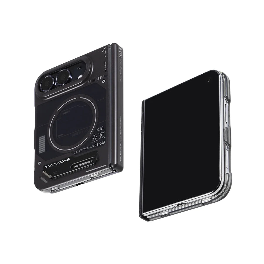 WAKCAS Energy Module جراب يدعم MagSafe لـ iPhone Duo