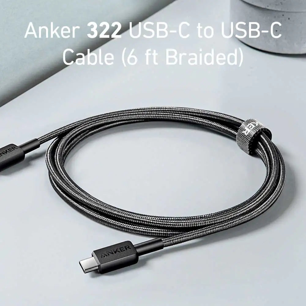 Anker 322 USB-C to USB-C Cable (3ft) - TecHub