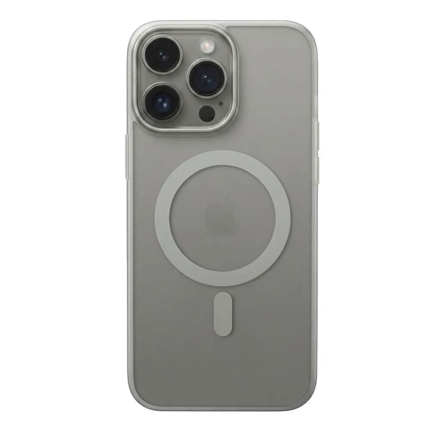 Ultra-thin Full-coverage PC Frosted Electroplating for iPhone 15 Pro Max