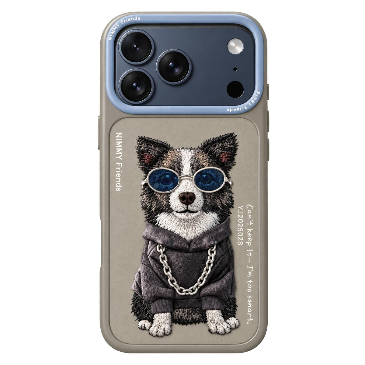 Black Bulldog Nimmy Premium Friends TecHub shockproof iPhone 17/18 Pro Max case with 3D full protection and MagSafe compatibility.