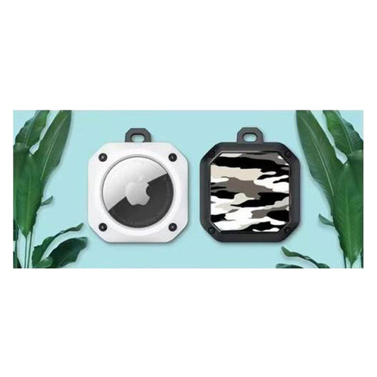 Eggshell Camo Airtag Case & Chain - TecHub