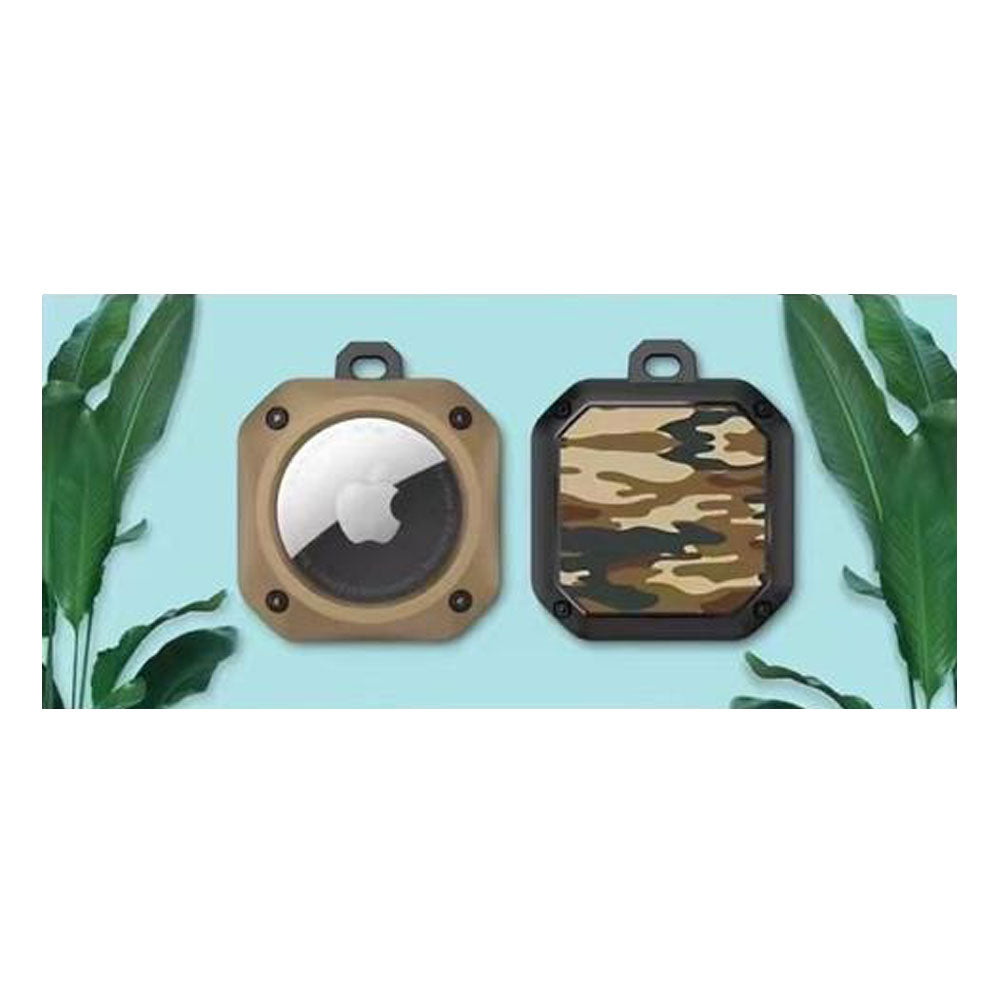 Eggshell Camo Airtag Case & Chain - TecHub