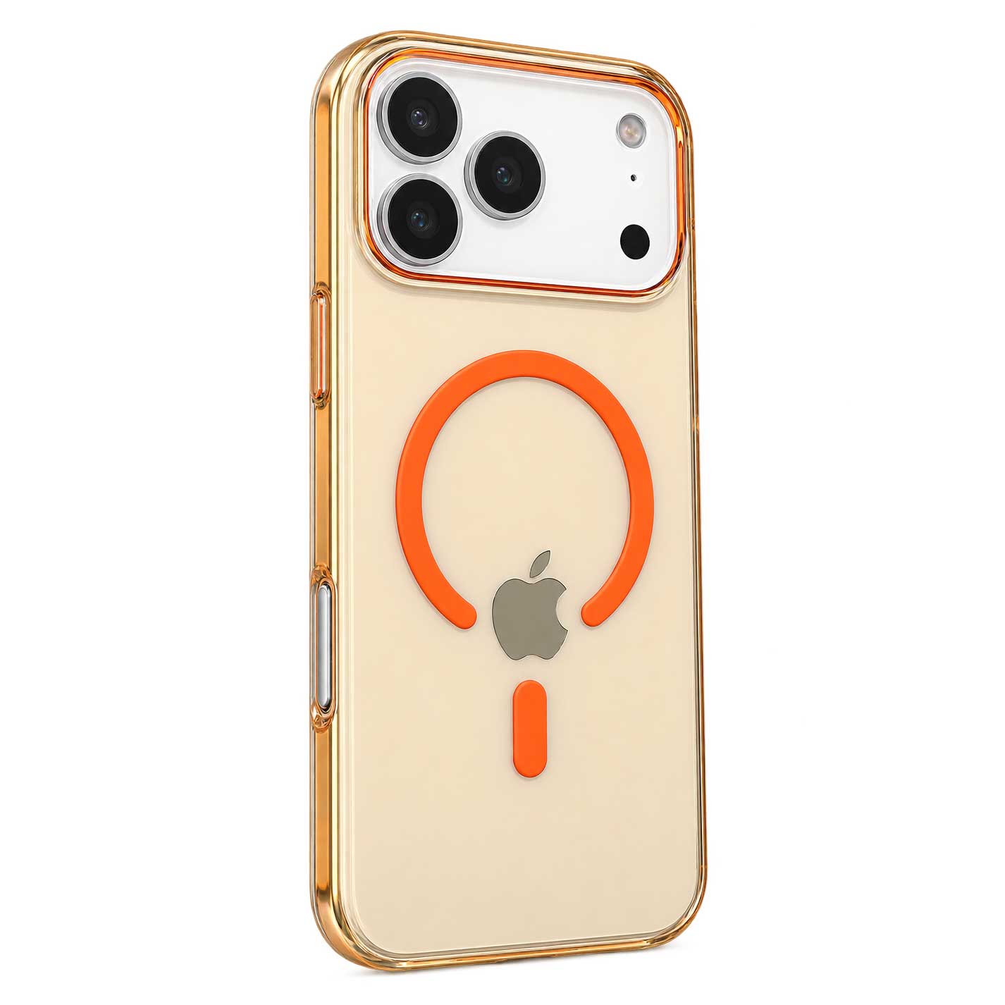 Apple iPhone 17 Pro Max Acrylic Clear Case with MagSafe (Without Camera Button)