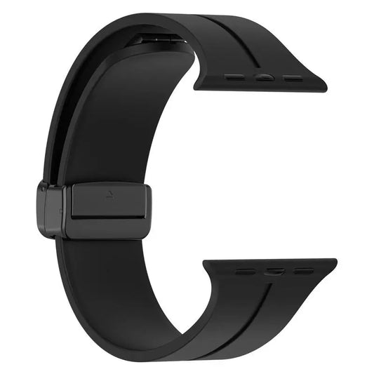 Magnetic Silicone Sport Strap Band for Apple Watch 42/44/45/49 mm - TecHub