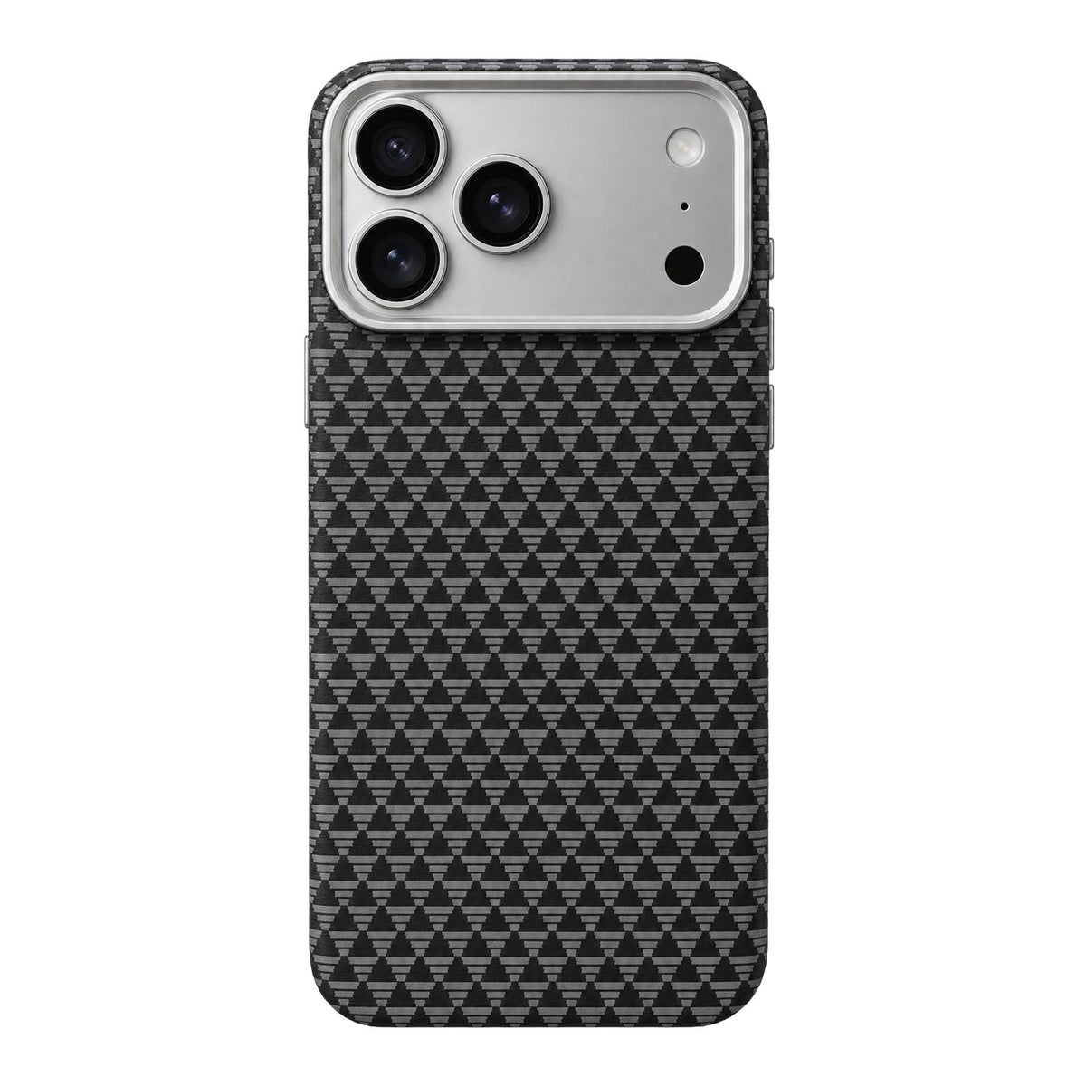 Tactile Woven Fiber Pattern MagSafe Case for iPhone 17/18 Pro Max