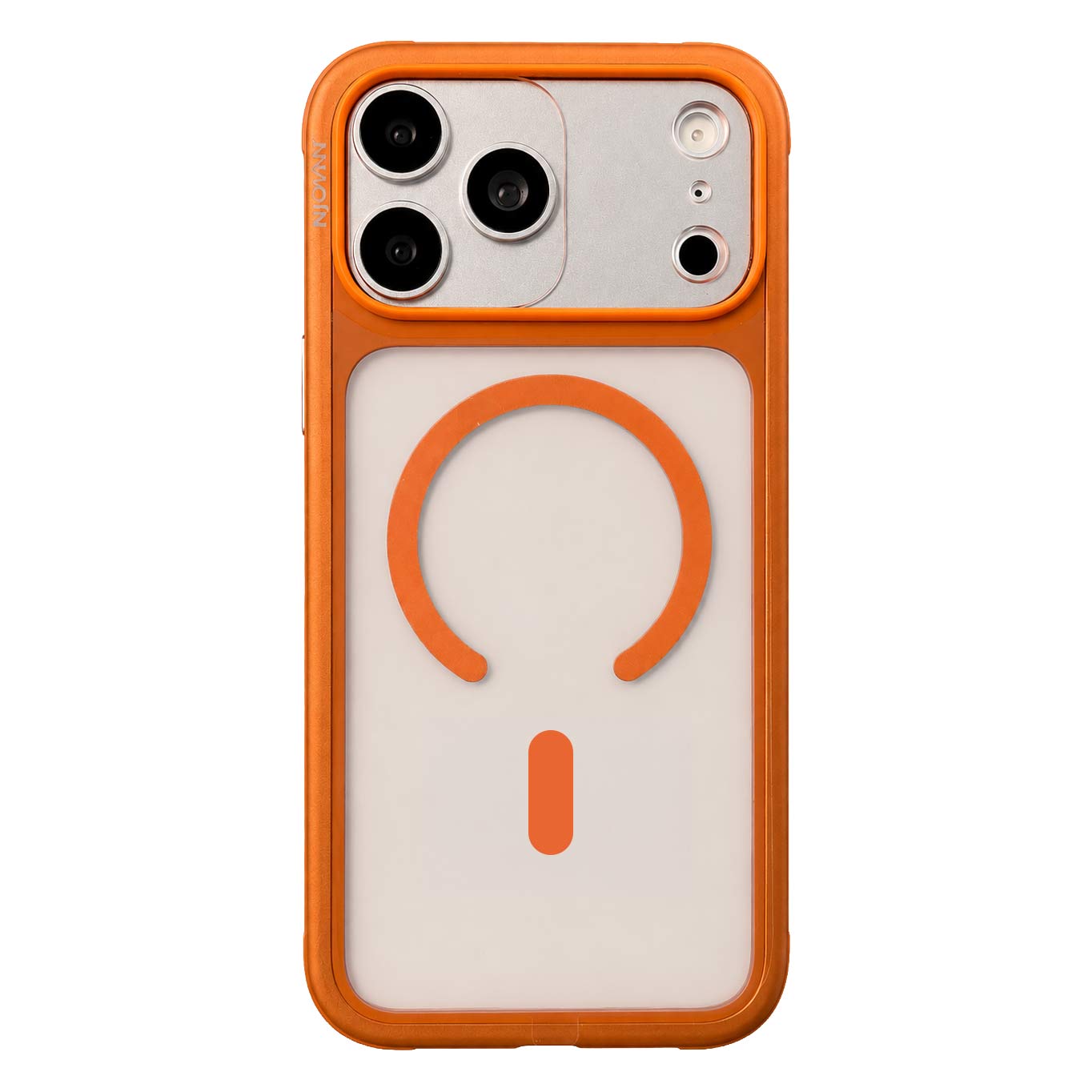NJOYNY Steel Armor MagSafe Case 10ft Drop Protection for iPhone 17 Pro Max