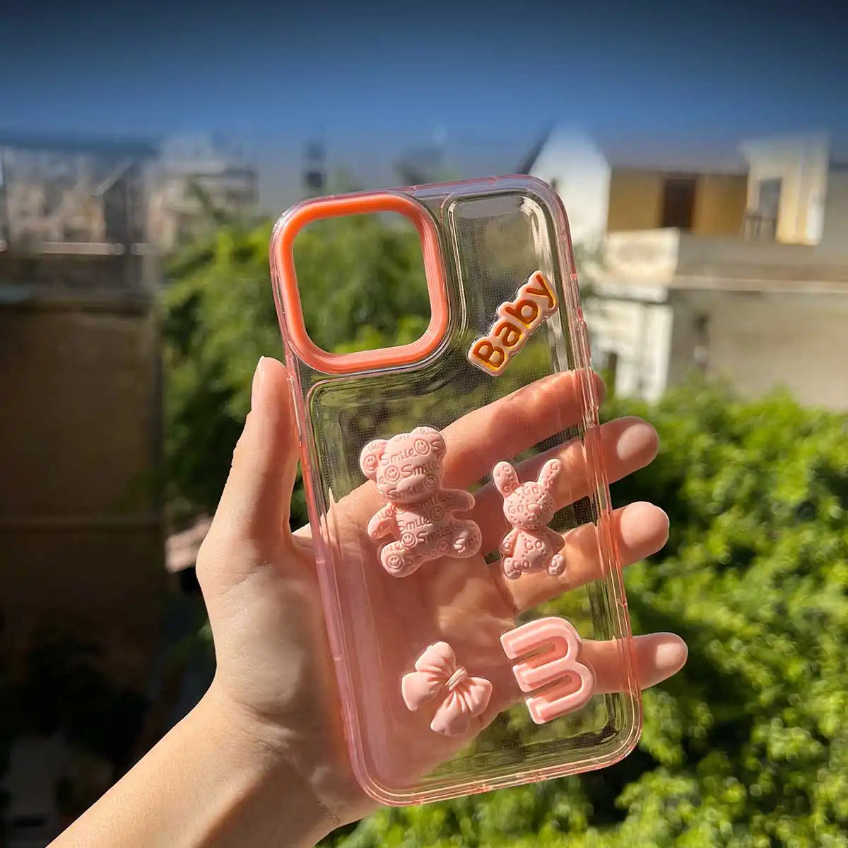 3D Case Cute Korean Baby Design - TecHub