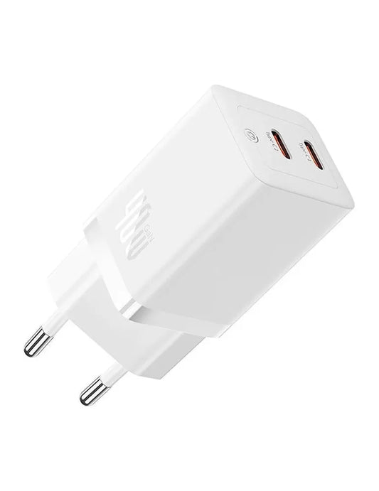 Baseus Wall Charger GaN5 Pro 2C 40W - White
