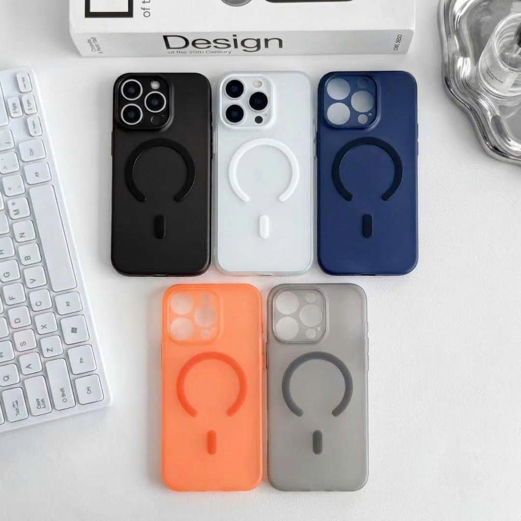 Ultra-thin MagSafe Soft Transparent Matte TPU Silicone for iPhone 16 Pro Max