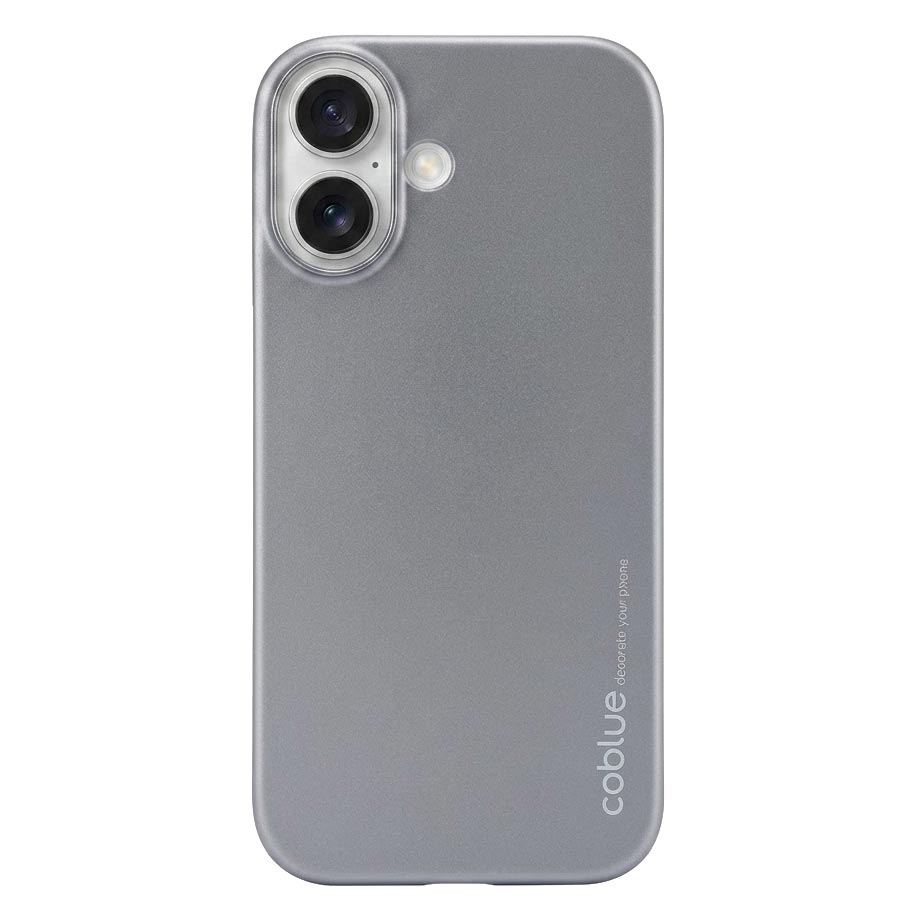 TecHub CoBlue Premium Hard Matte Case for iPhone 17, showing sleek black protective phone cover with matte finish.