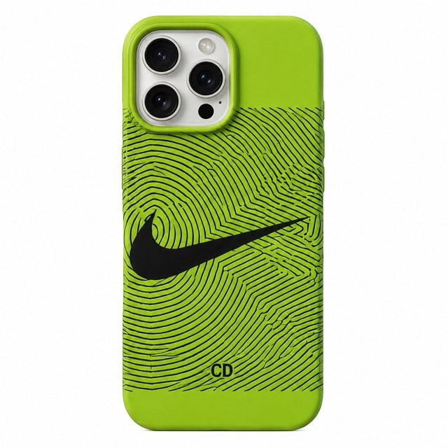 Sports Brands Silicone Matte Shockproof Case for iPhone 16 Pro Max