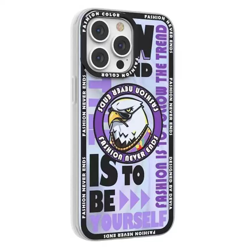 Devia Back Cover Coolplay Series Magnetic Case for iPhone 14 Series - Purple - TecHub