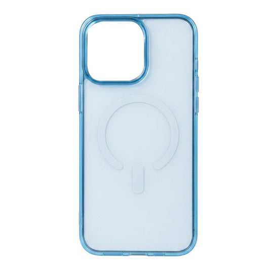 Colorful electroplated magnetic iPhone 15 case by TecHub showing a sleek, vibrant finish with magnetic attachment for secure fit.
