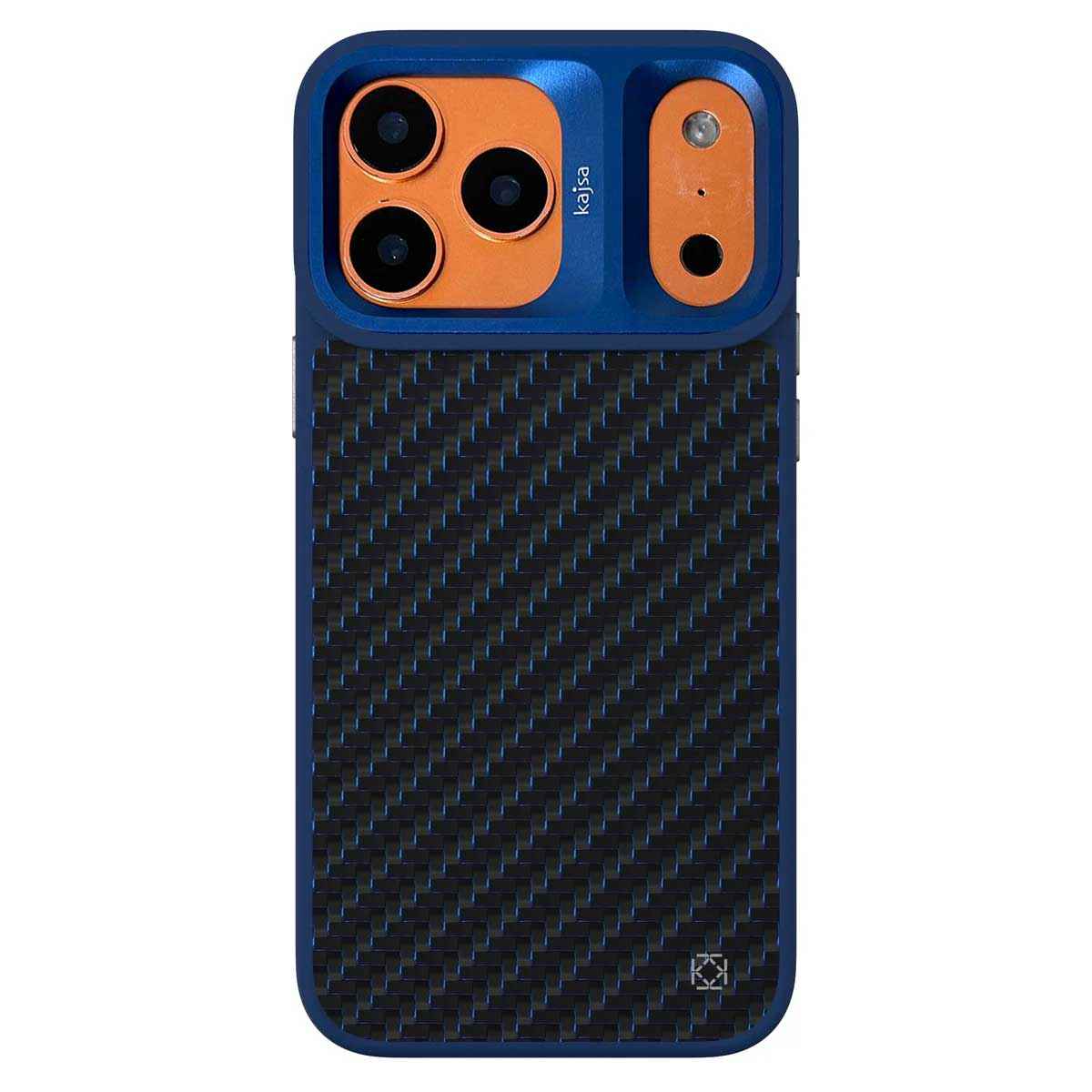 Kajsa Svelte Collection - Real Carbon Fibre Back Case for iPhone 17 Pro Max (MagSafe Compatible)